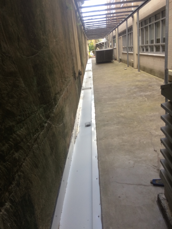 Box Gutter Queenwood Girls School